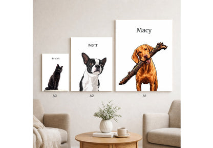 40cm x 60cm (16" x 24") Approx A2